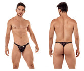 Strings à double dentelle CandyMan 99420 Couleur Noir
